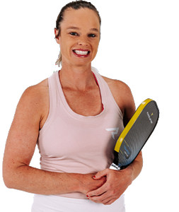 Andrea Koop jugadora de Pickleball