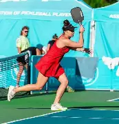 Domenika Turkovic jugadora de Pickleball