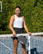 Emily Ackerman jugadora de Pickleball