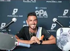 Gabriel Joseph jugador de Pickleball