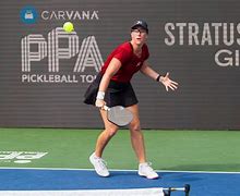 Mari Humberg jugadora de Pickleball