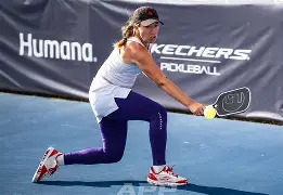 Megan Fudge jugadora de Pickleball